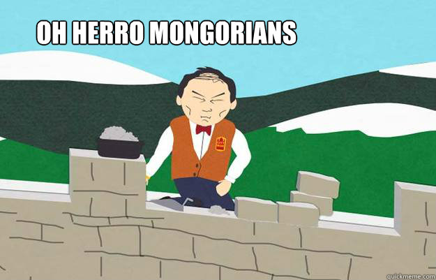 oh herro mongorians - oh herro mongorians  mongorians