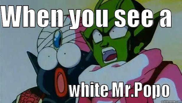                      WHITE MR.POPO Misc