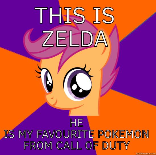 THIS IS ZELDA HE IS MY FAVOURITE POKEMON FROM CALL OF DUTY Misc