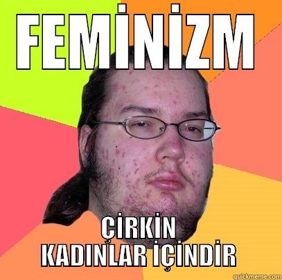 FEMİNİZM ÇİRKİN KADINLAR İÇİNDİR Butthurt Dweller