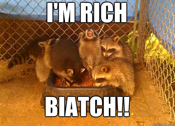 I'm Rich Biatch!! - I'm Rich Biatch!!  The Recession is Over