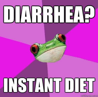 Diarrhea? Instant Diet  Foul Bachelorette Frog