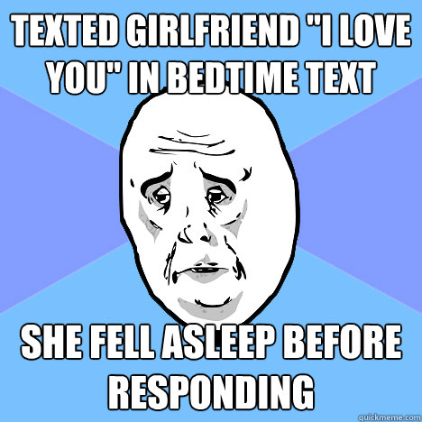 texted girlfriend 