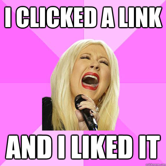 I clicked a link and i liked it  Wrong Lyrics Christina