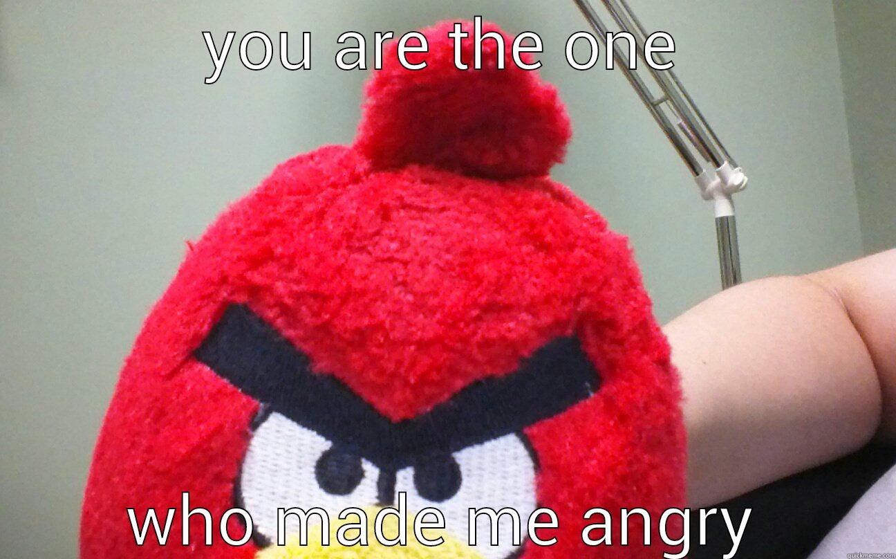 peeking red - YOU ARE THE ONE WHO MADE ME ANGRY Misc
