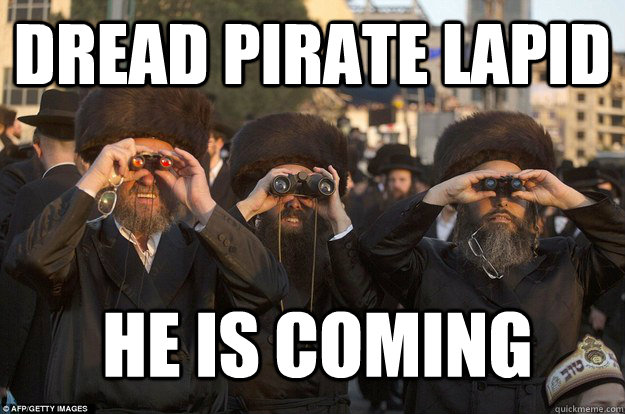 DREAD PIRATE LAPID He is coming  