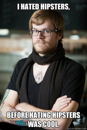 I hated hipsters, Before hating hipsters was cool. - I hated hipsters, Before hating hipsters was cool.  Hipster Barista