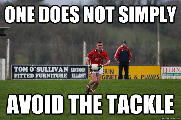 One does not simply Avoid the tackle - One does not simply Avoid the tackle  Bonze