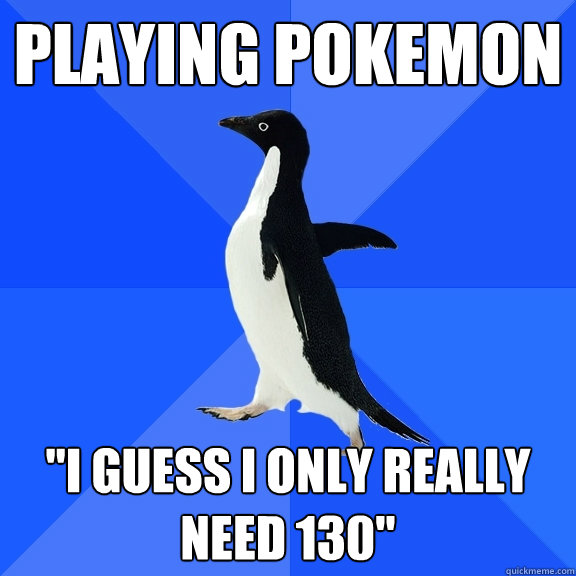 Playing Pokemon 