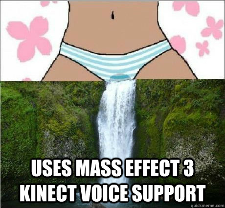  Uses Mass Effect 3 Kinect Voice Support  