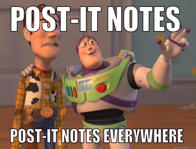 POST-IT NOTES POST-IT NOTES EVERYWHERE Toy Story