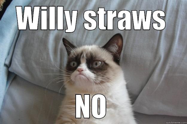 WILLY STRAWS NO Grumpy Cat