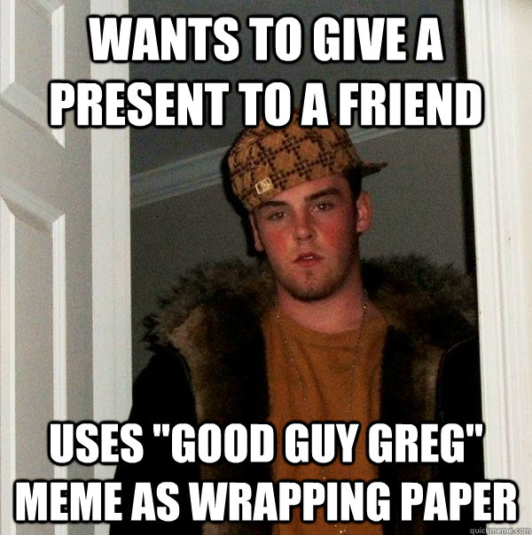 wants to give a present to a friend uses 