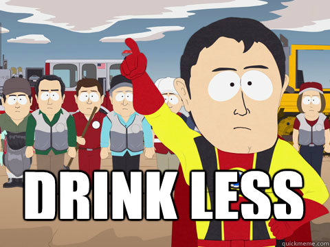  Drink Less  Captain Hindsight