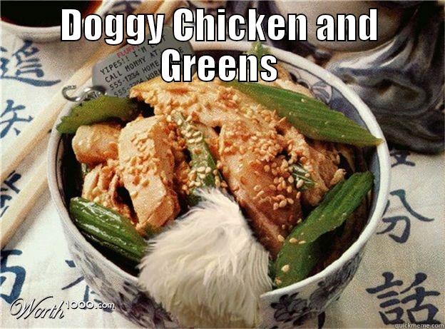 DOGGY CHICKEN AND GREENS  Misc