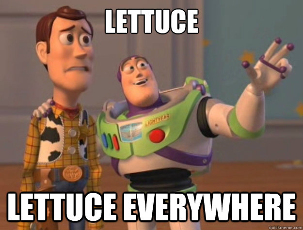 lettuce lettuce everywhere - lettuce lettuce everywhere  Toy Story