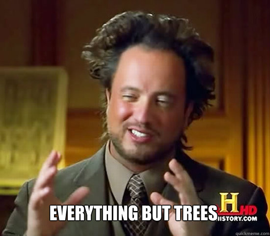  Everything but trees  Ancient Aliens