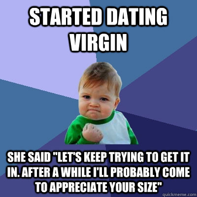 dating a virgin girlfriend