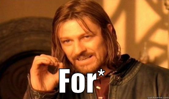  FOR* Boromir