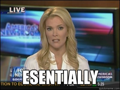  esentially  Megyn Kelly