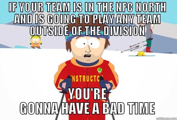 NFC NORTH PROBLEMS - IF YOUR TEAM IS IN THE NFC NORTH AND IS GOING TO PLAY ANY TEAM OUTSIDE OF THE DIVISION YOU'RE GONNA HAVE A BAD TIME Super Cool Ski Instructor