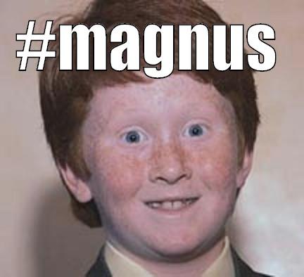 #MAGNUS  Over Confident Ginger