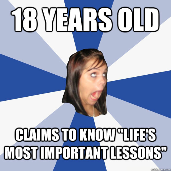 18 years old Claims to know 