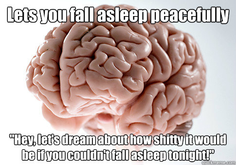 Lets you fall asleep peacefully 