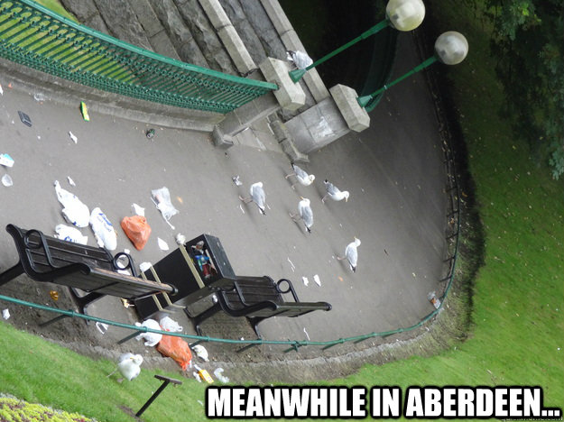 Meanwhile in Aberdeen... - Meanwhile in Aberdeen...  Meanwhile in Aberdeen