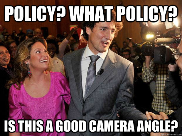 Policy? What policy? Is this a good camera angle?  