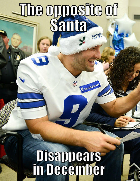 THE OPPOSITE OF SANTA DISAPPEARS IN DECEMBER Misc