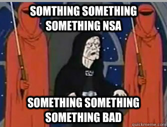 Somthing something something NSA Something something something bad - Somthing something something NSA Something something something bad  Misc