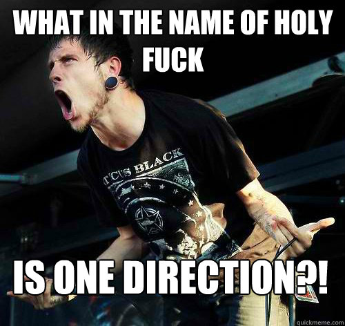 what in the name of holy fuck is One direction?! - what in the name of holy fuck is One direction?!  Phil Bozeman