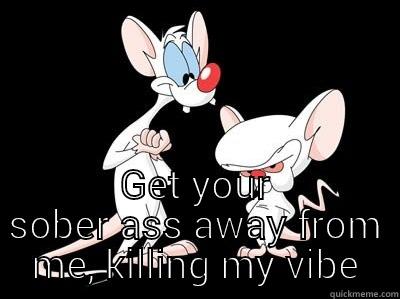  GET YOUR SOBER ASS AWAY FROM ME, KILLING MY VIBE Misc