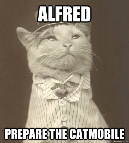 Alfred  Prepare the catmobile  Aristocat