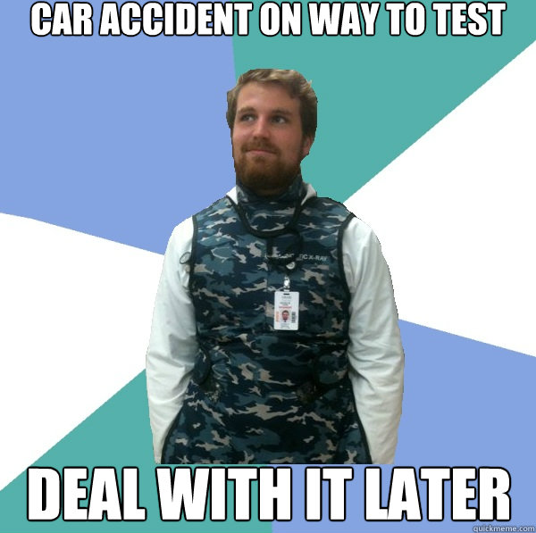 Car accident on way to test  DEAL WITH IT LATER  Unabridged First Year Medical Student