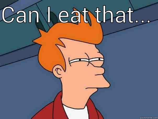 CAN I EAT THAT...   Futurama Fry