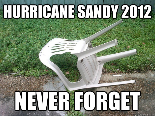 Hurricane Sandy 2012 Never Forget  