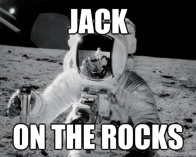 jack on the rocks - jack on the rocks  Moon Man
