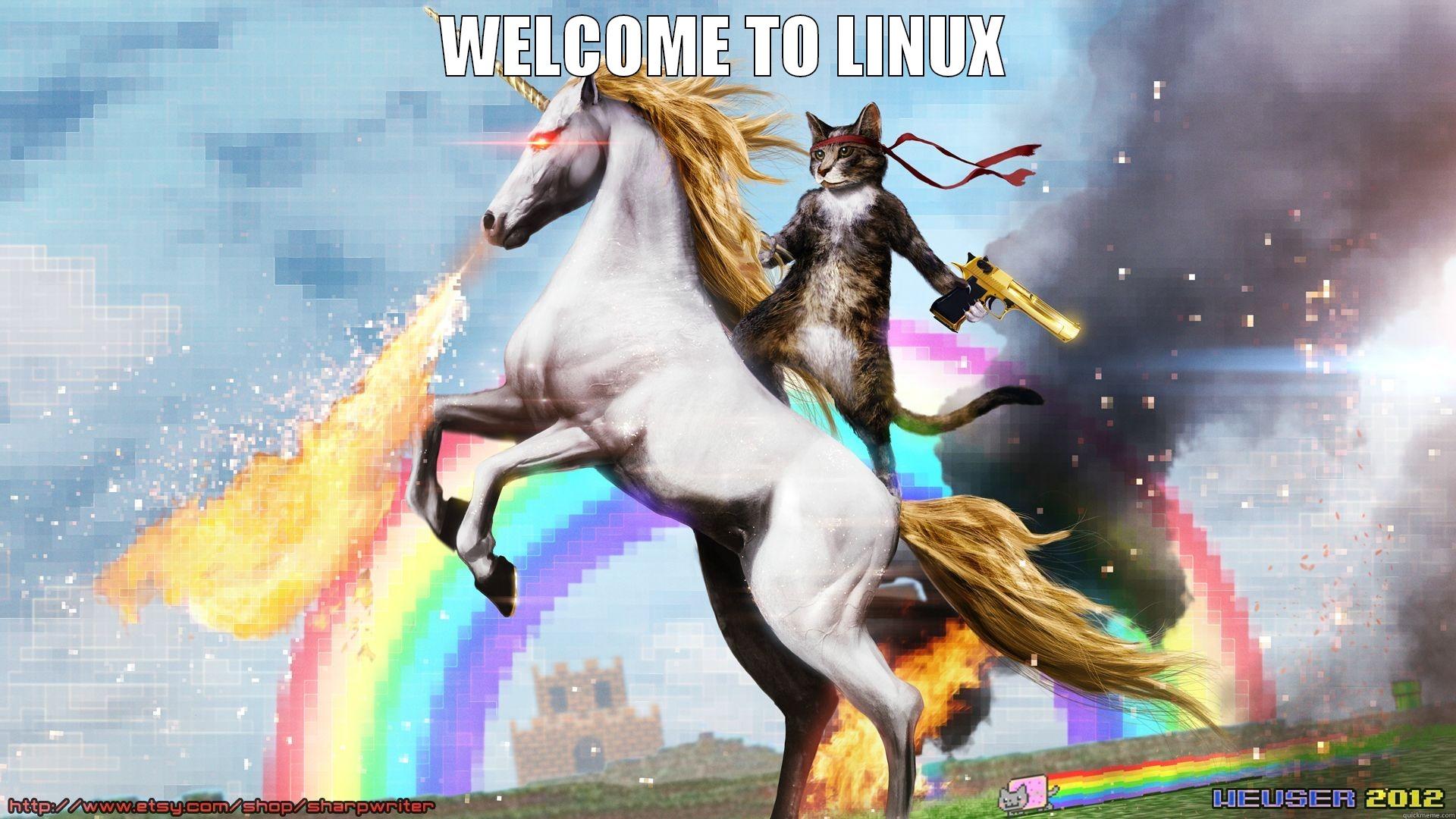 WELCOME TO LINUX  Misc