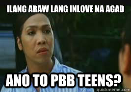 ilang araw lang inlove na agad ano to pbb teens?  