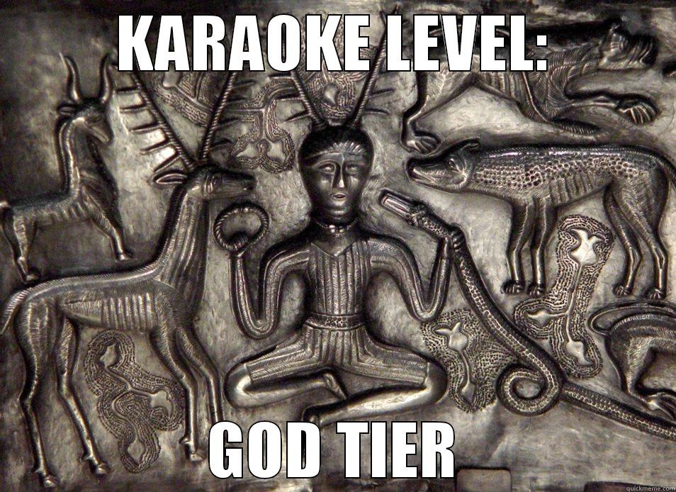 KARAOKE LEVEL: GOD TIER Misc