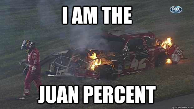 I am The JuaN percent  