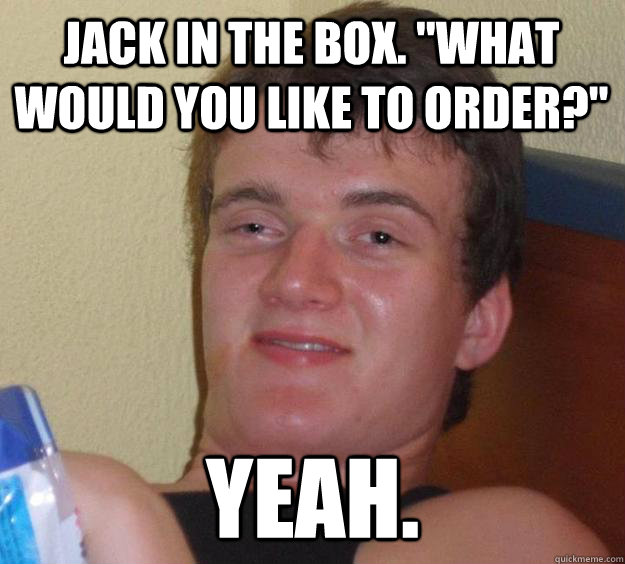 Jack in the Box. 