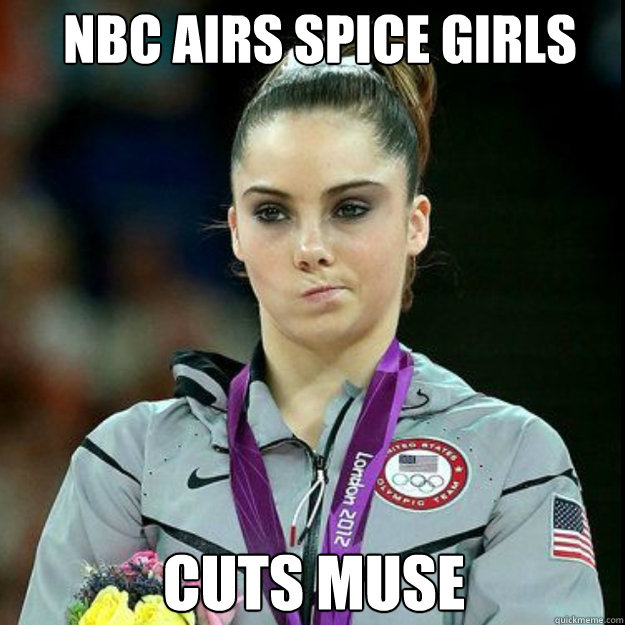 nbc airs spice girls cuts muse  