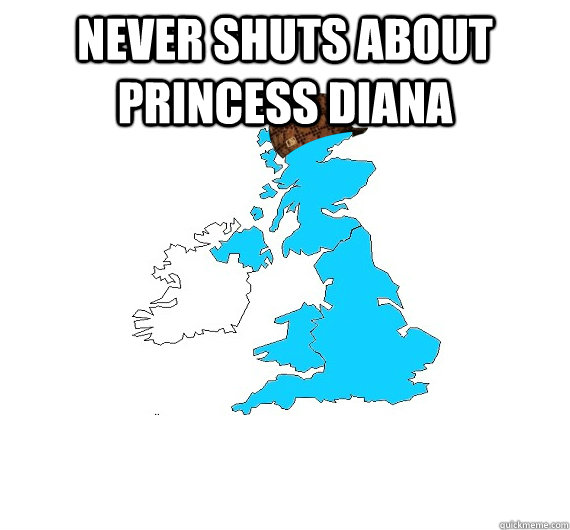 Never shuts about Princess Diana   Scumbag UK