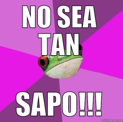 NO SEA TAN SAPO!!! Foul Bachelorette Frog