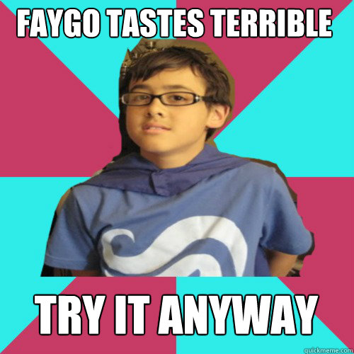 faygo tastes terrible try it anyway - faygo tastes terrible try it anyway  Casual Homestuck Fan