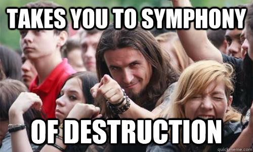 Takes you to symphony of destruction - Takes you to symphony of destruction  Ridiculously Photogenic Metal Fan