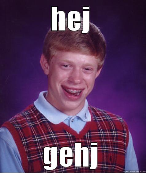 HEJ GEHJ Bad Luck Brian